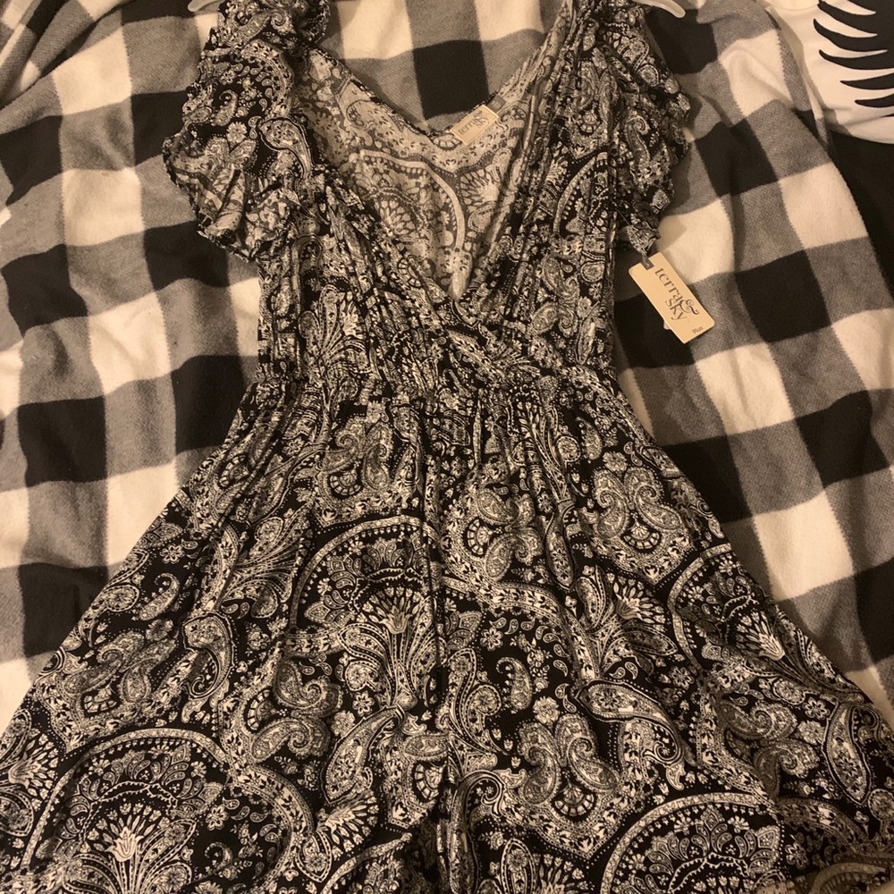 Floral Print Romper